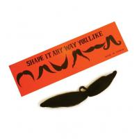 Black Adaptable Moustache