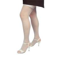 Fishnet Stockings, White