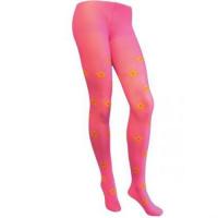 Flower Power Tights, Pink
