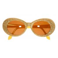 60's Glitter Specs, Gold