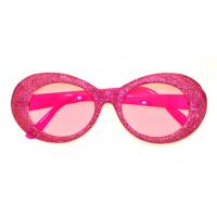 60's Glitter Specs, Pink