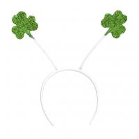Glitter Green Shamrock Headboppers