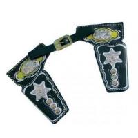 Double Gun Holster Fancy Dress Accessory