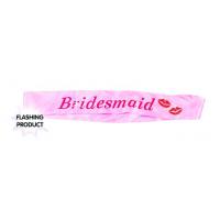 Flashing Bridesmaid Sash