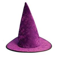 Witches Hat, Purple Velvet