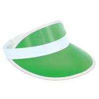 Clear Green Plastic Dealer's Visor