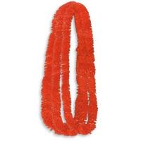 Soft Twist Poly Lei, Orange  