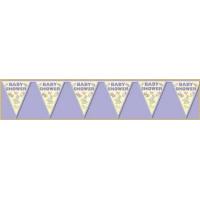 Cuddle-Time Pennant Banner