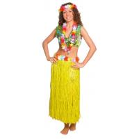 Hawaiian Grass Hula Skirt, Yellow