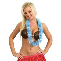 Hawaiian Garland - Tropical Punch Lei, Blue