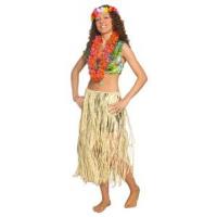Natural Raffia Hawaiian Hula Skirt