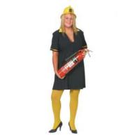 Firewoman Fancy Dress Costume
