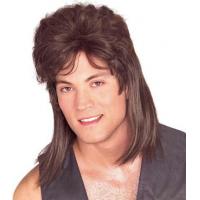 Mullet Wig, Brown